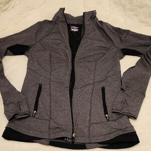 Tek Gear Gray Utility Jacket Lightweight Performance Design